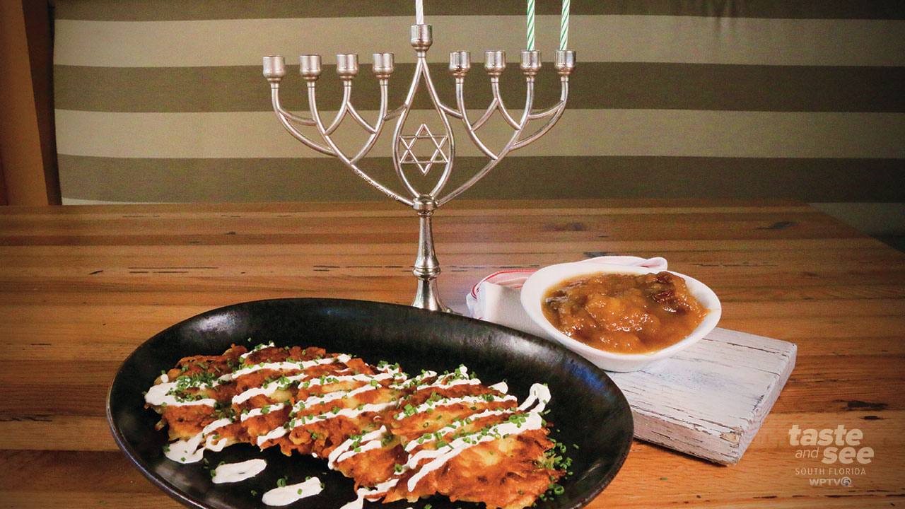 Avocado Grill's Hanukkah Latkes