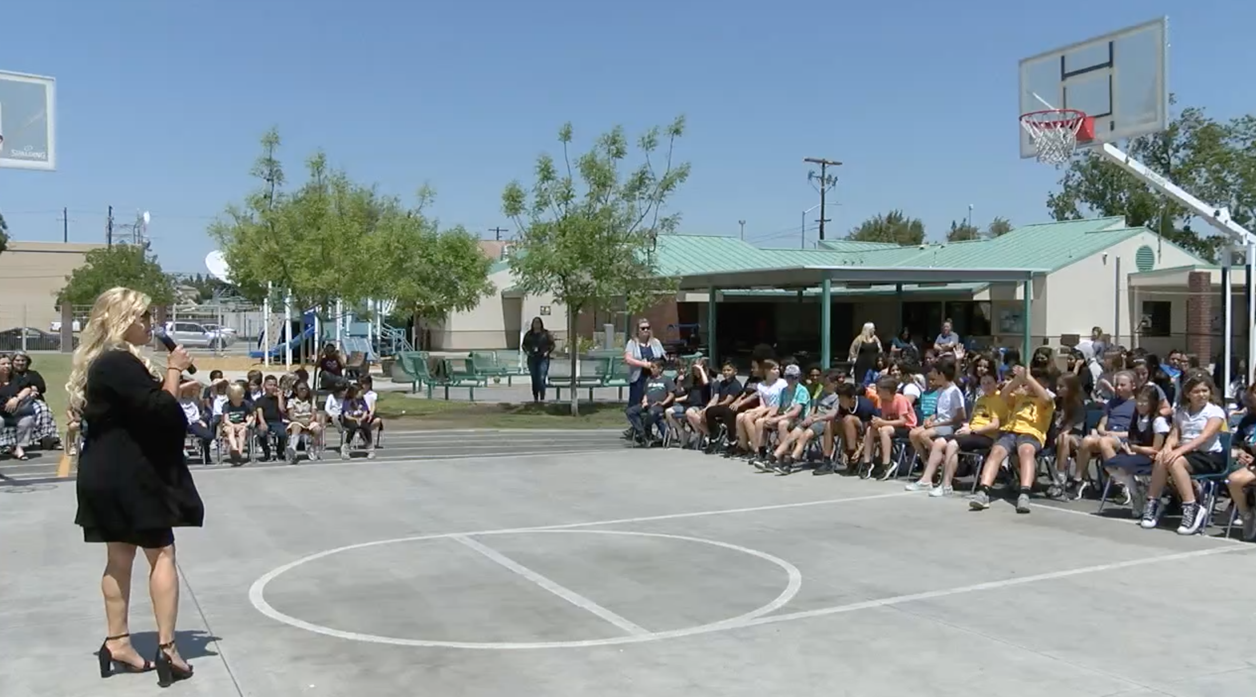 bakersfield downtown elementary robotics team celebration