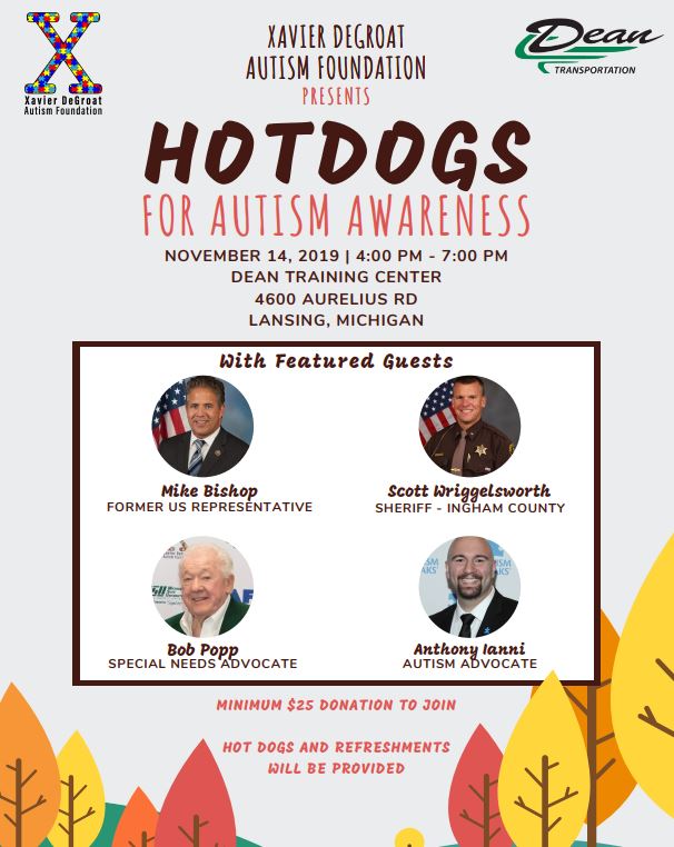 Hotdogs for autism