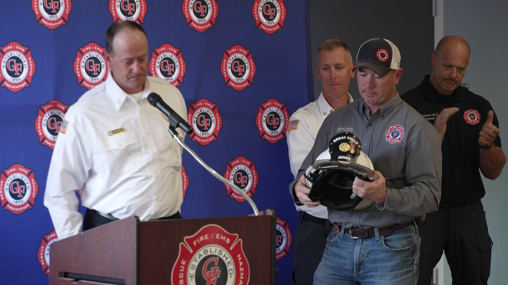 Jeremy Jones retires as Great Falls Fire Rescue chief