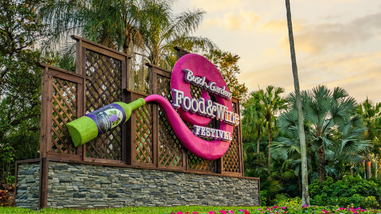 Busch Gardens Food and Wine Festival