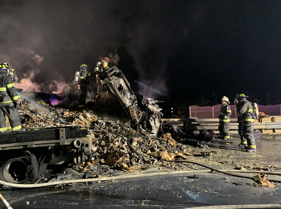 Crash on I-70 btwn tunnel and Silverthorne Oct 5 2021_Summit Fire & EMS