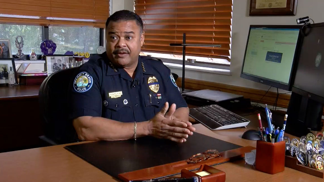 Delray Beach Police Chief Javaro Sims