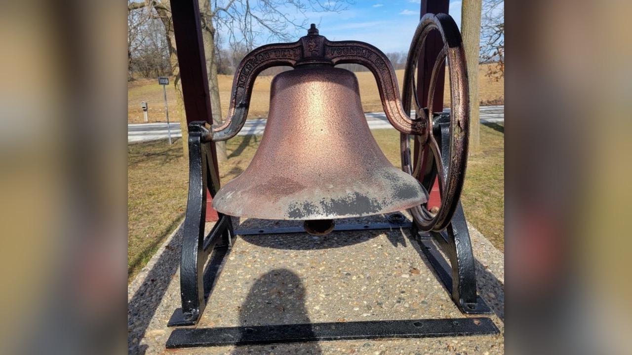 old school bell stolen from Clarence Township cemetery.jpg