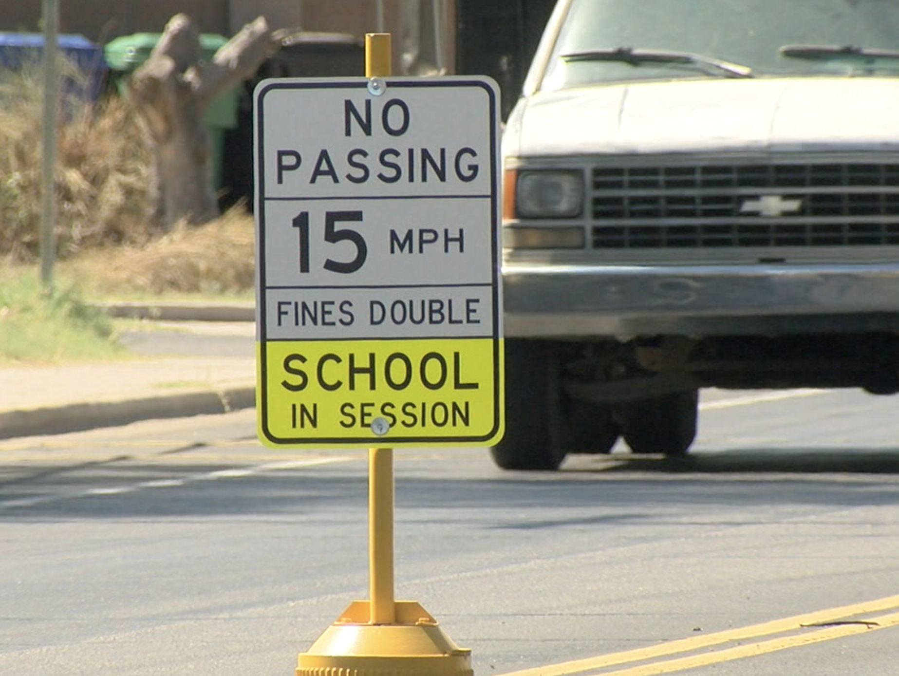School zone safety, speed limit 