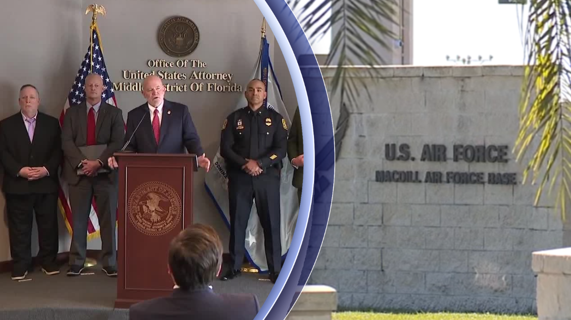 Brother and sister indicted for placing IED at MacDill Air Force Base: US Attorney