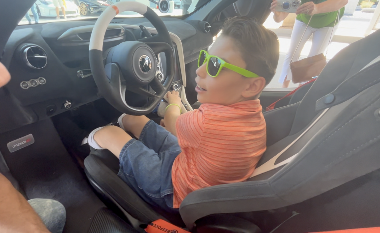 Car show for kids with CP