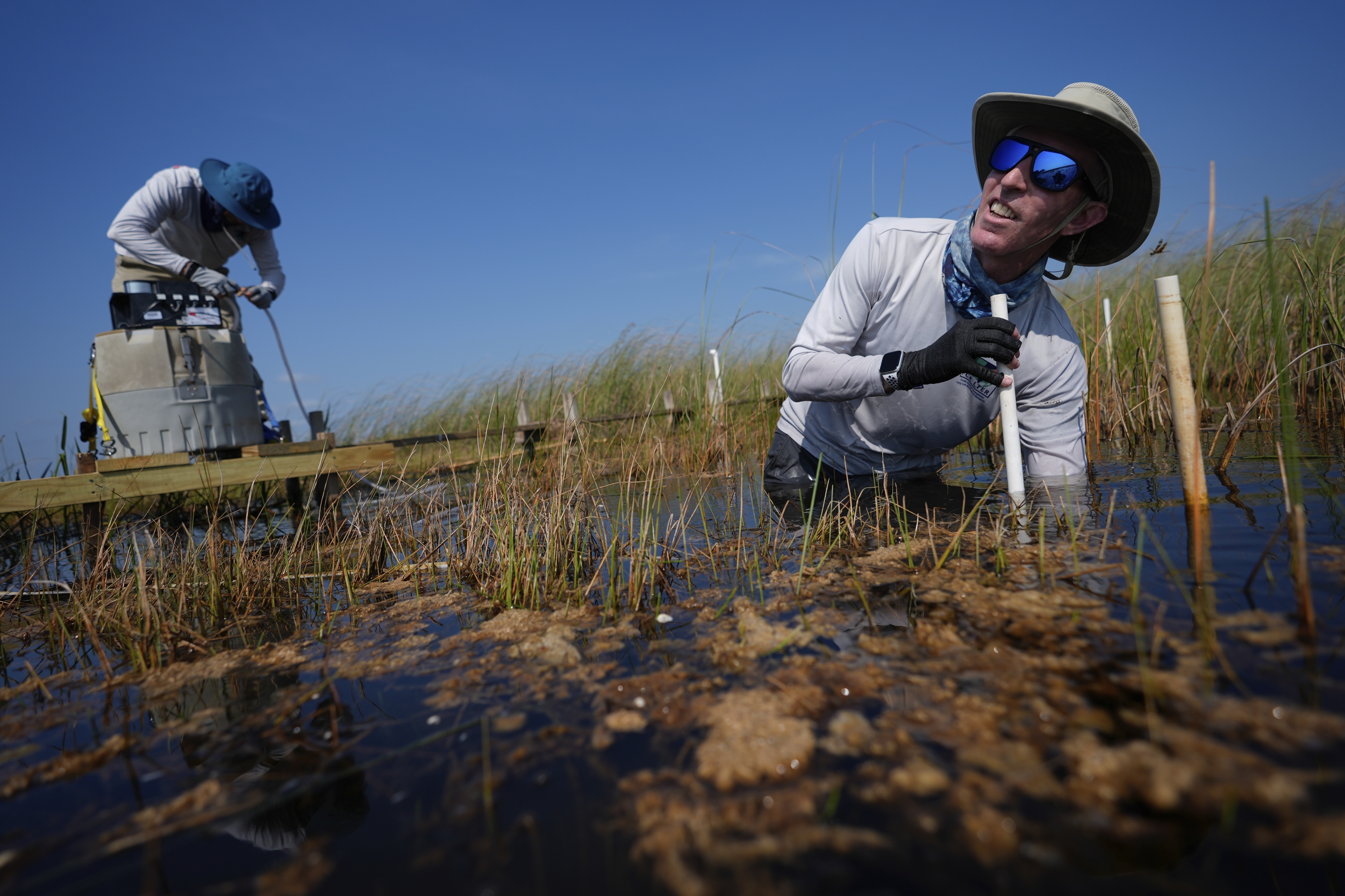APTOPIX Climate Everglades Restoration Efforts
