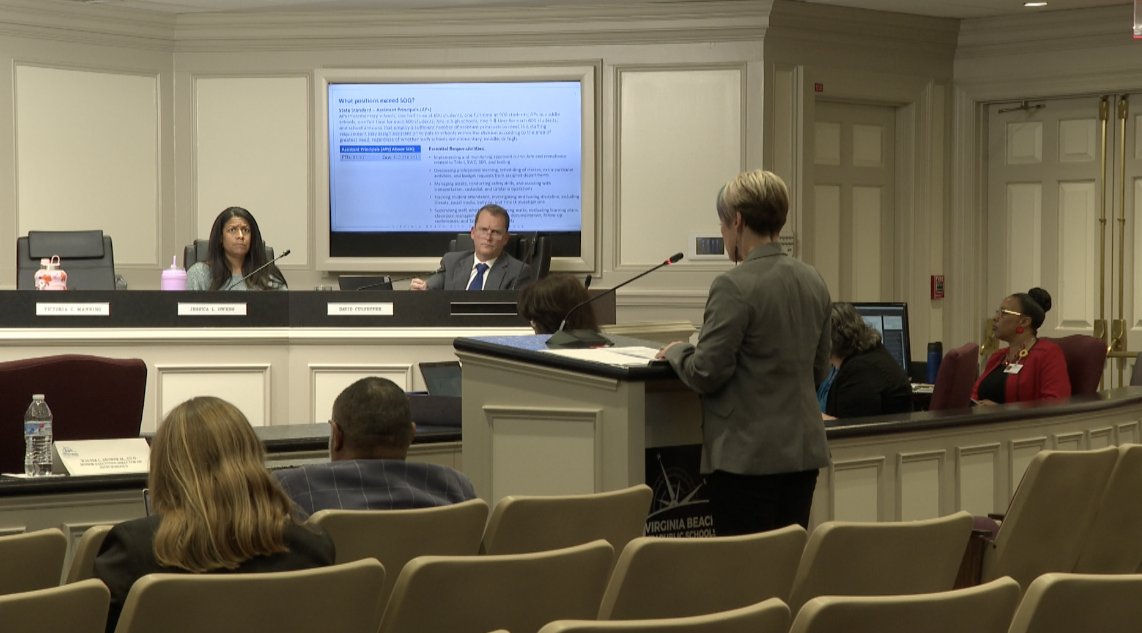 Virginia Beach school board meeting