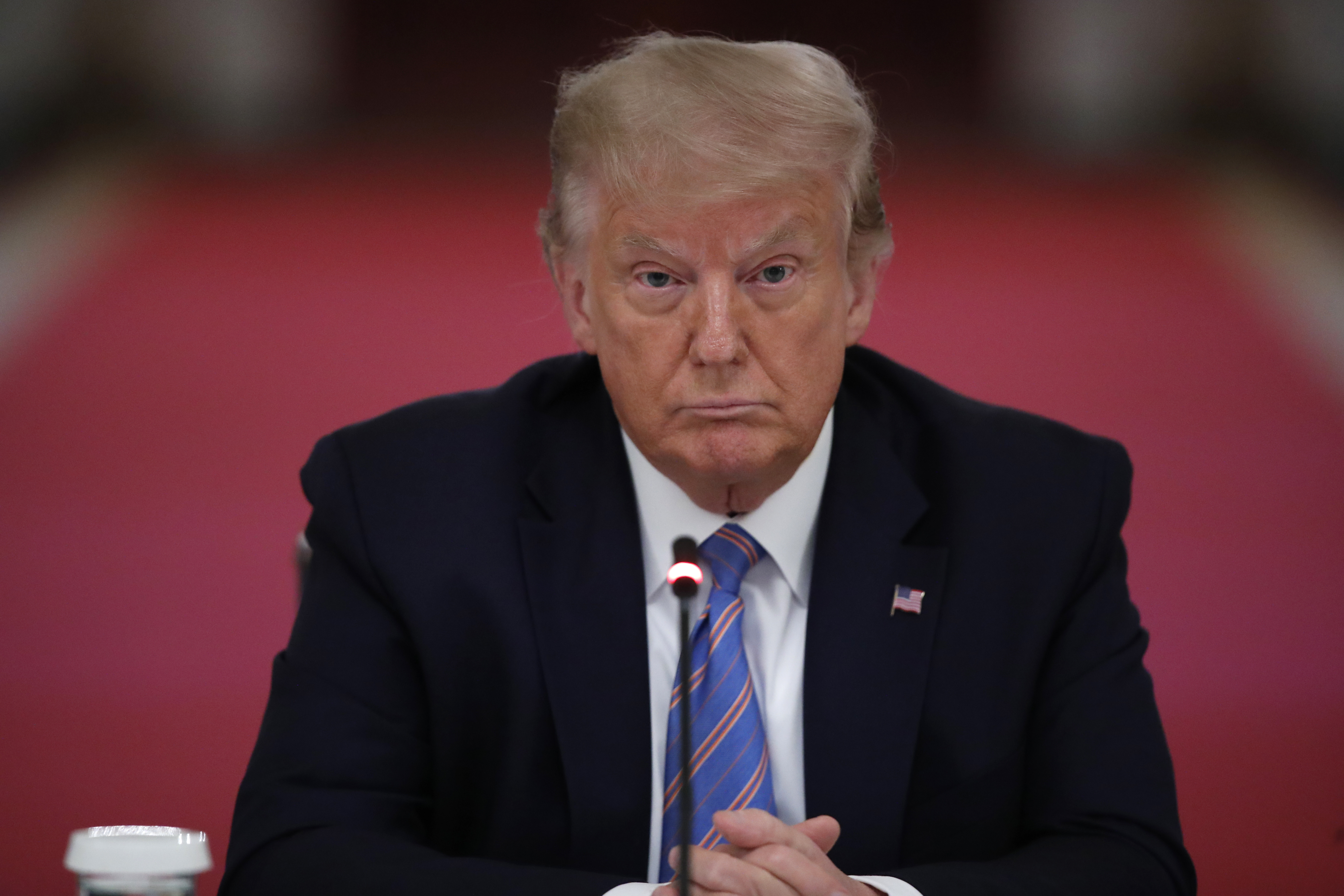 Donald Trump discussion on reopening america's schools in the fall