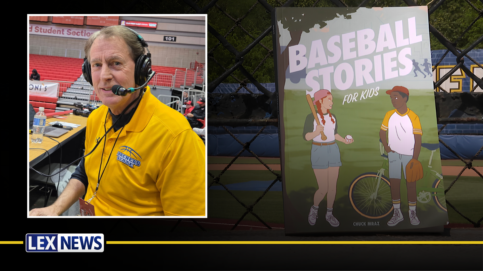 Chuck Mraz writes baseball book to inspire Ky. kids to read