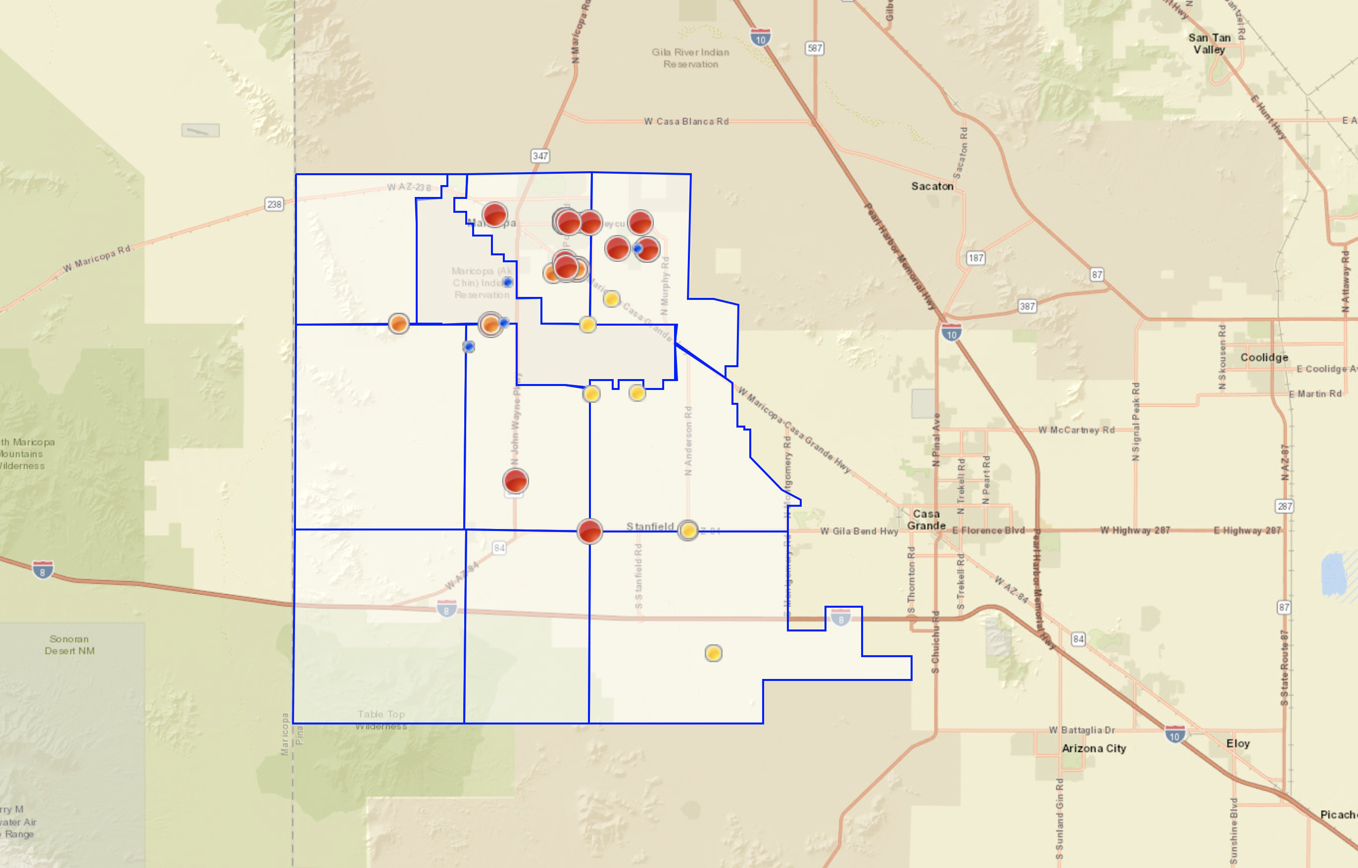 Maricopa power outage