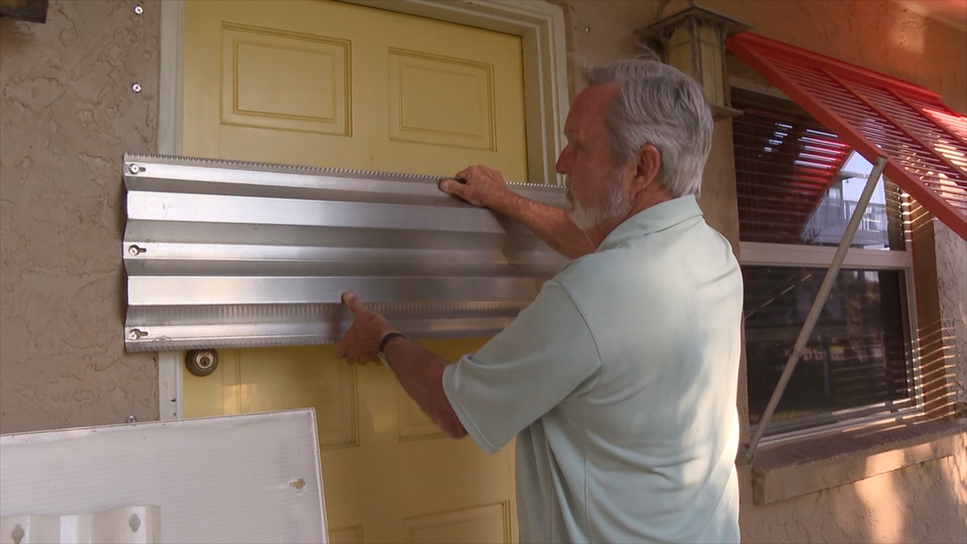 Wakulla County neighbor David Damon shows us how he protects his home