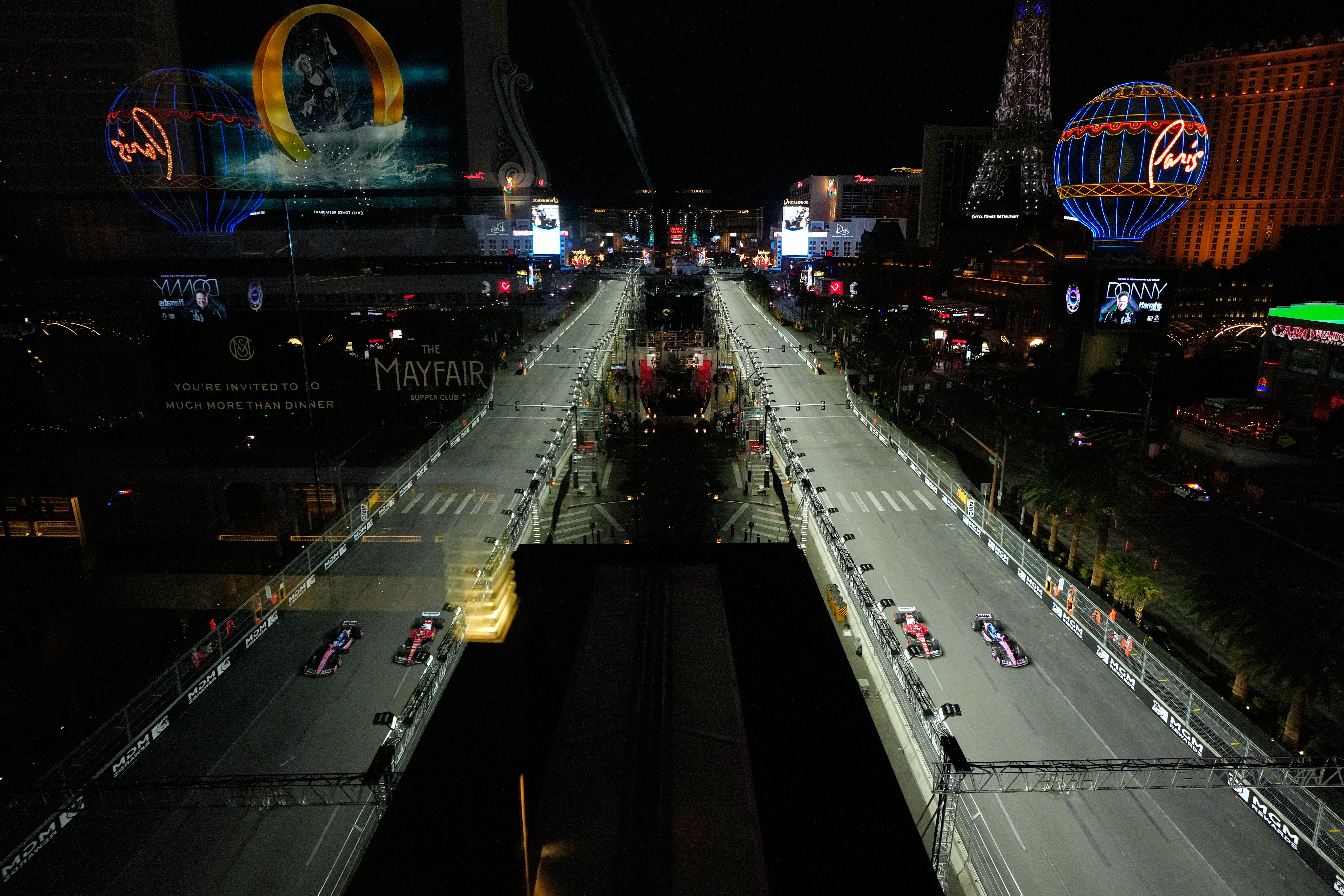 APTOPIX F1 US Grand Prix Auto Racing 