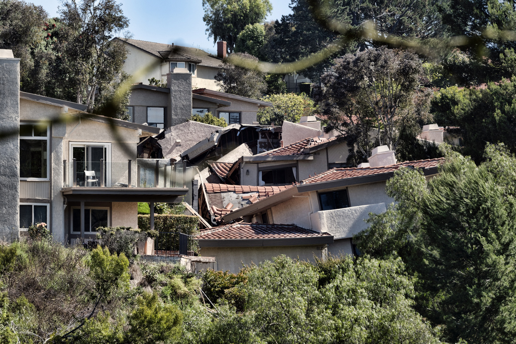 California Landslide Evacuations