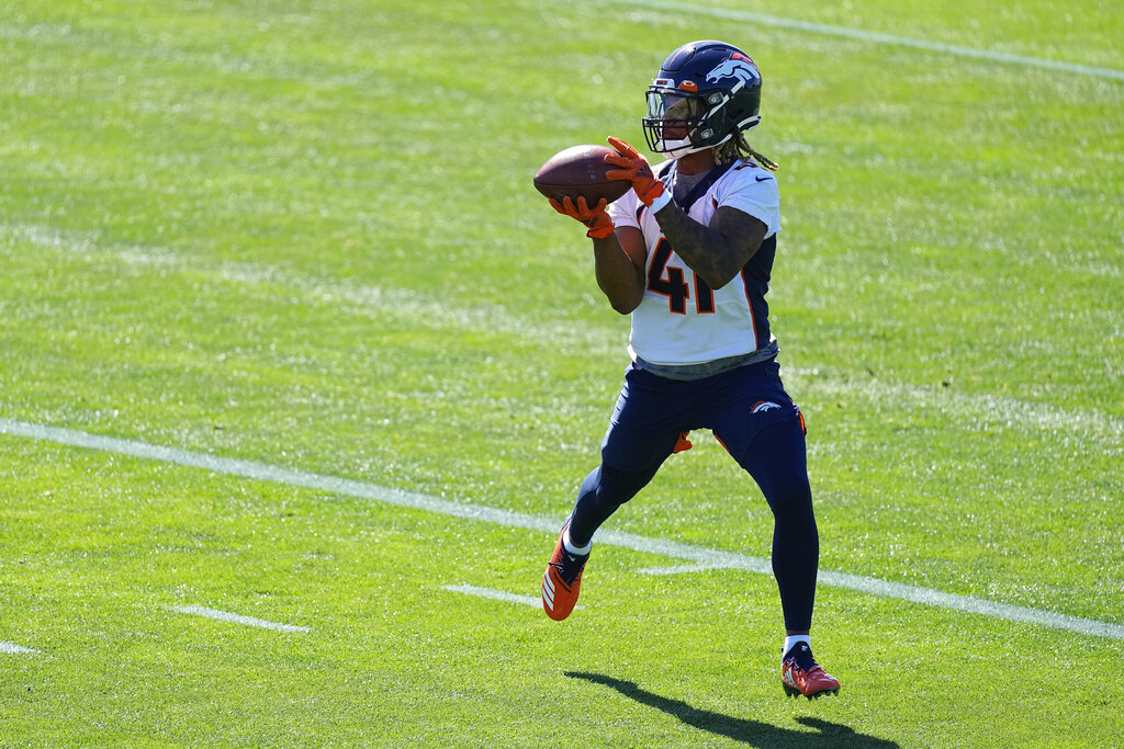 Broncos OTA Football