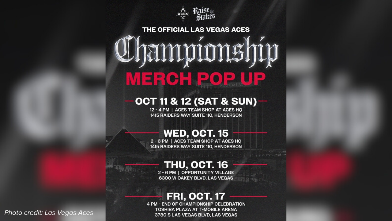 ACES CHAMPIONSHIP MERCH POP UPS