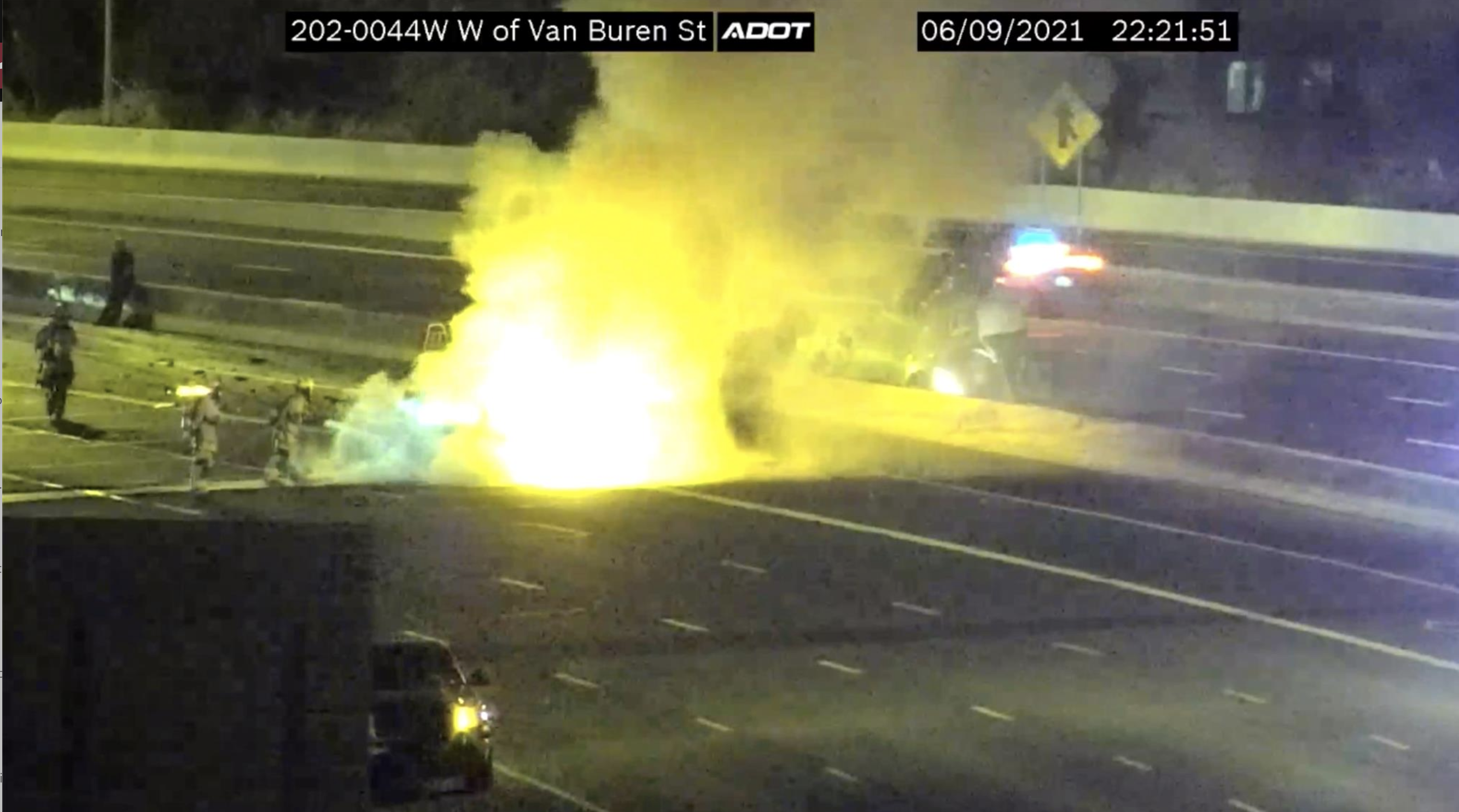 202 and Van Buren accident 