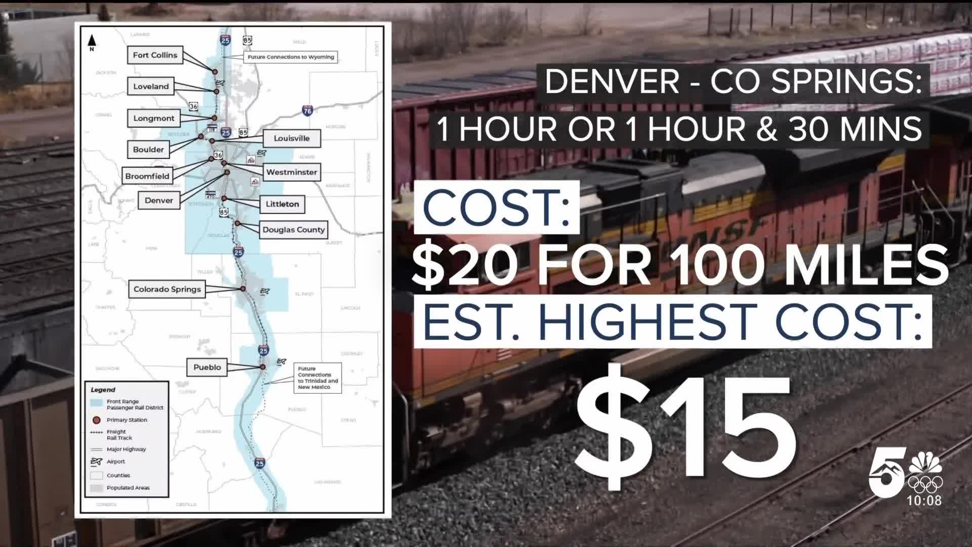 Front Range passenger rail could be on Colorado ballots this fall, officials say