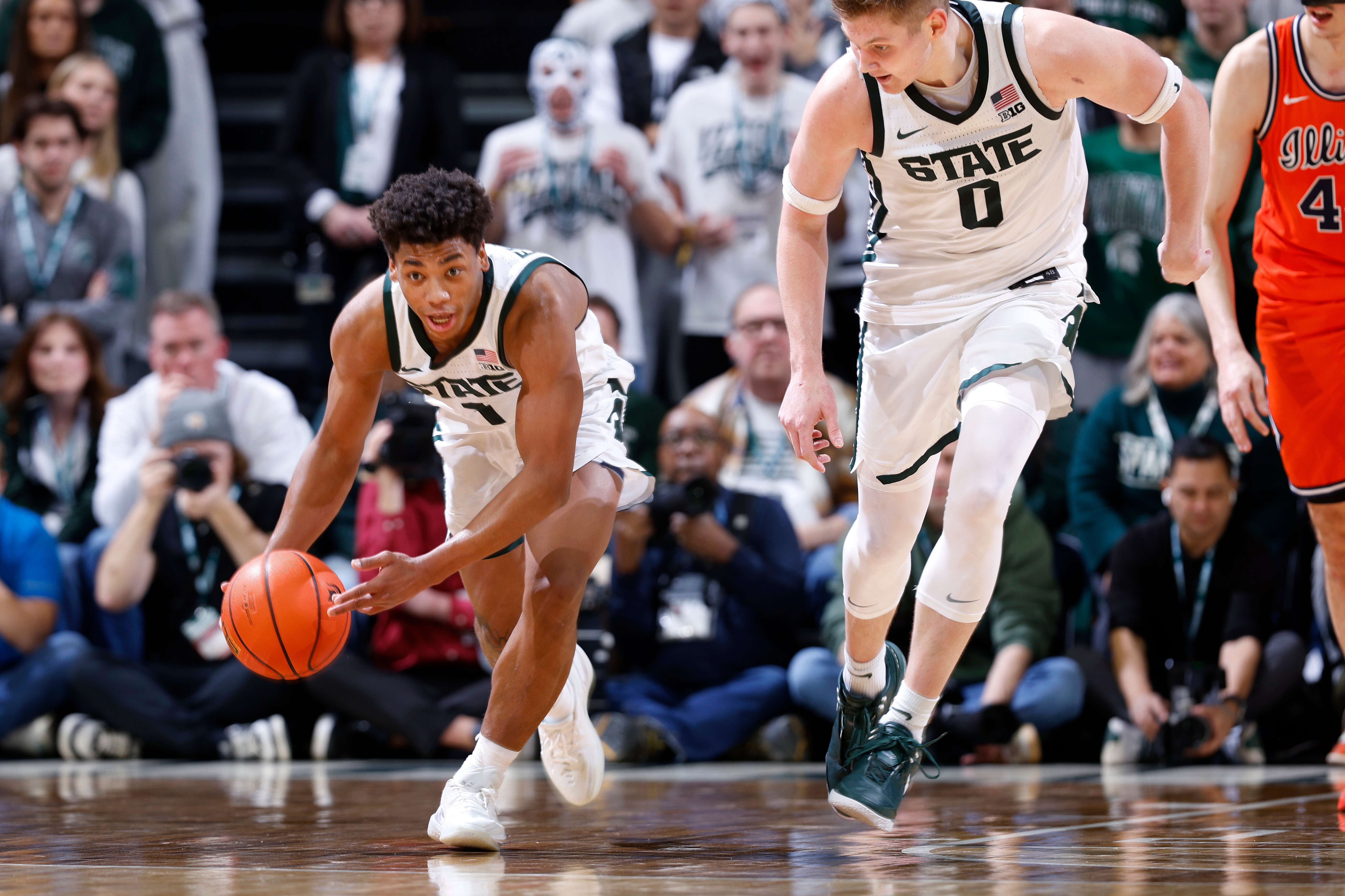 Illinois Michigan St Basketball