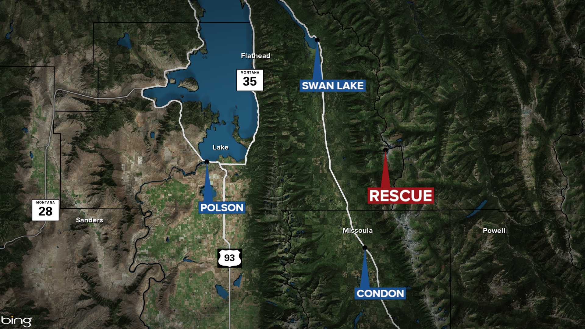 Swan Mountain Range Rescue