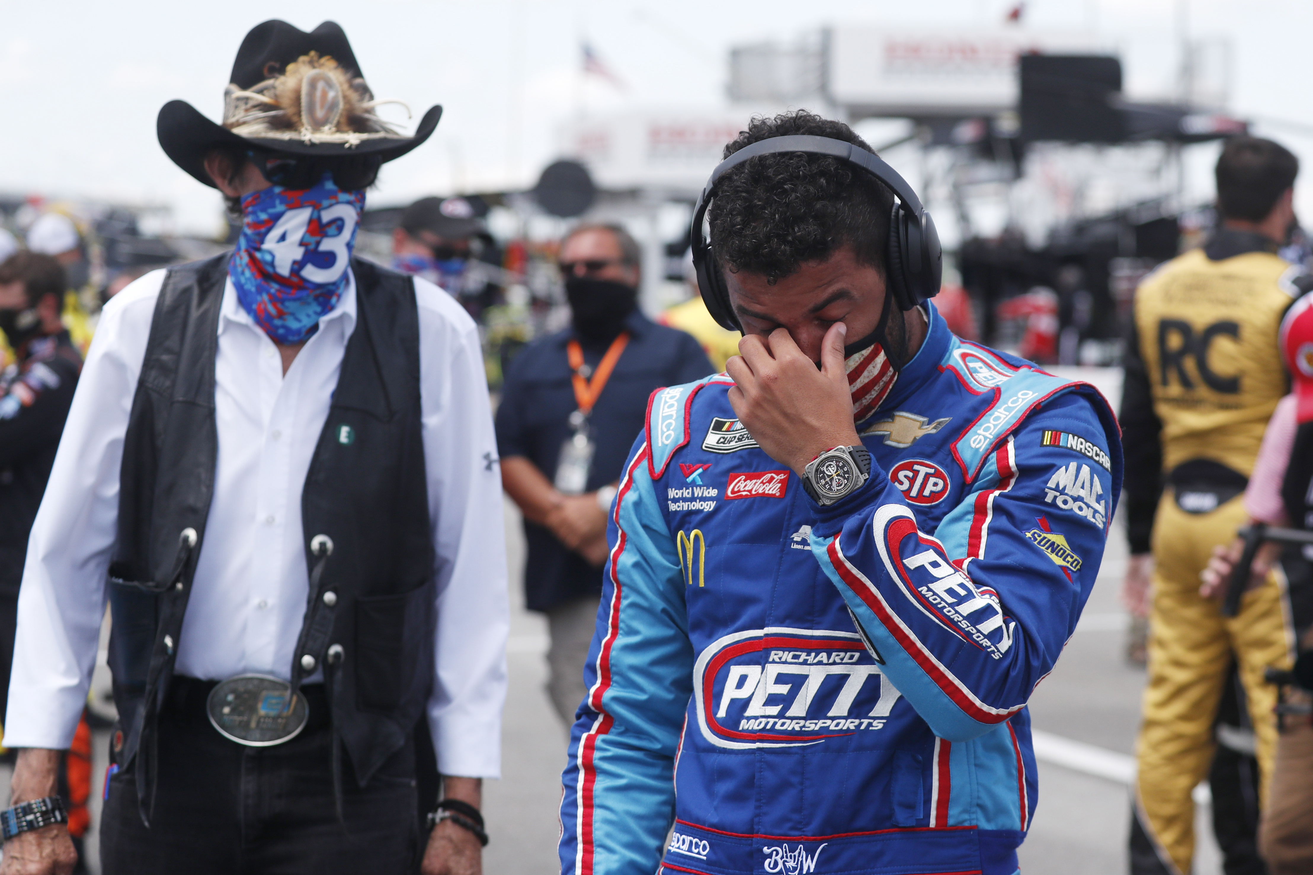 Bubba Wallace, Richard Petty