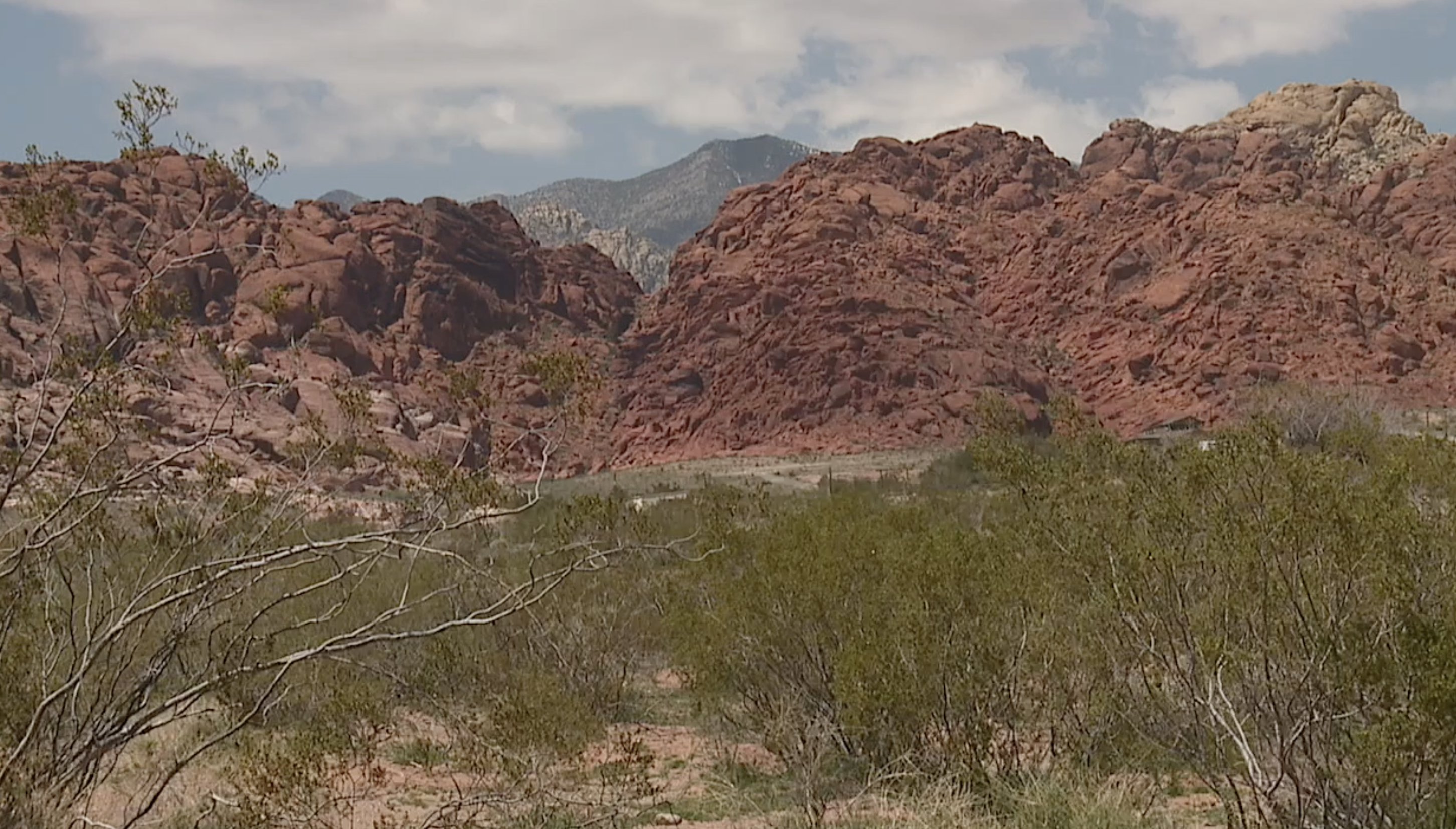 Cloud seeding efforts at Red Rock Canyon 