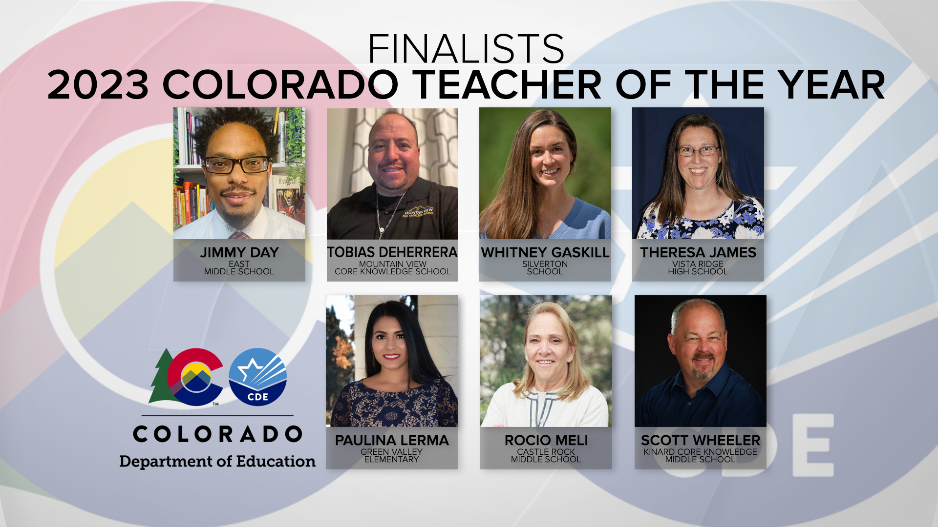 Finalists selected for 2023 Colorado Teacher of the Year - Vimarsana News