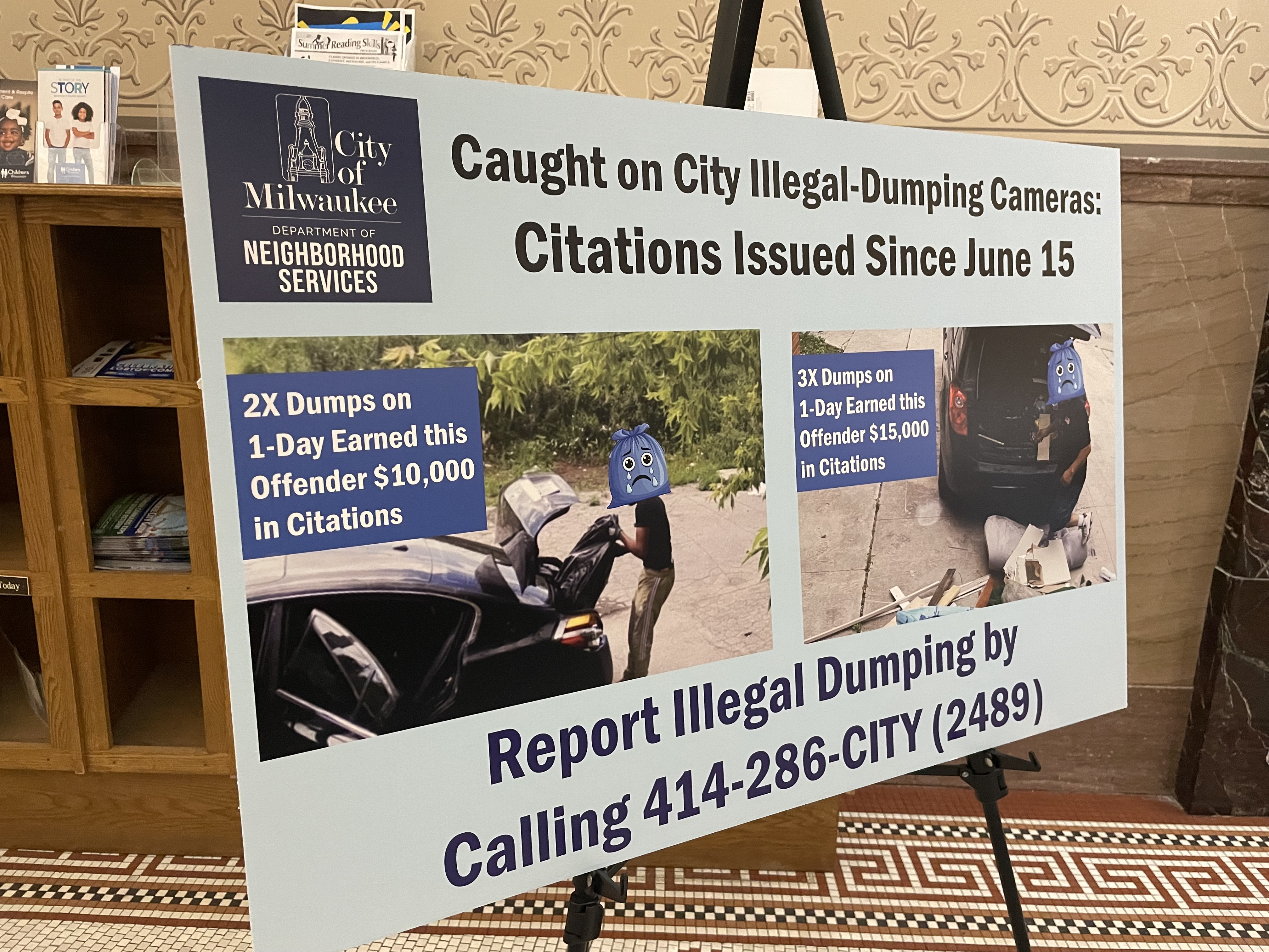Milwaukee to post images of illegal dumpers on city website