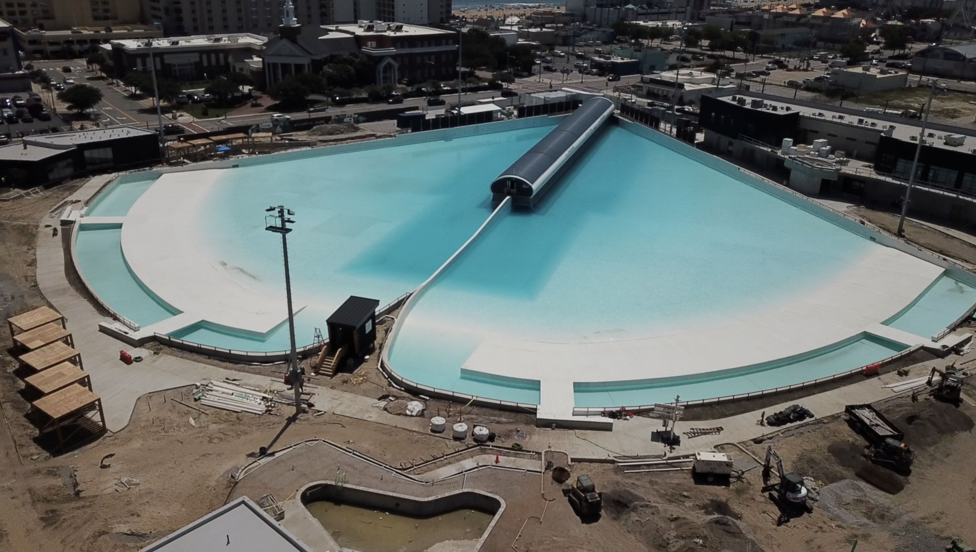 Atlantic Park's surf lagoon