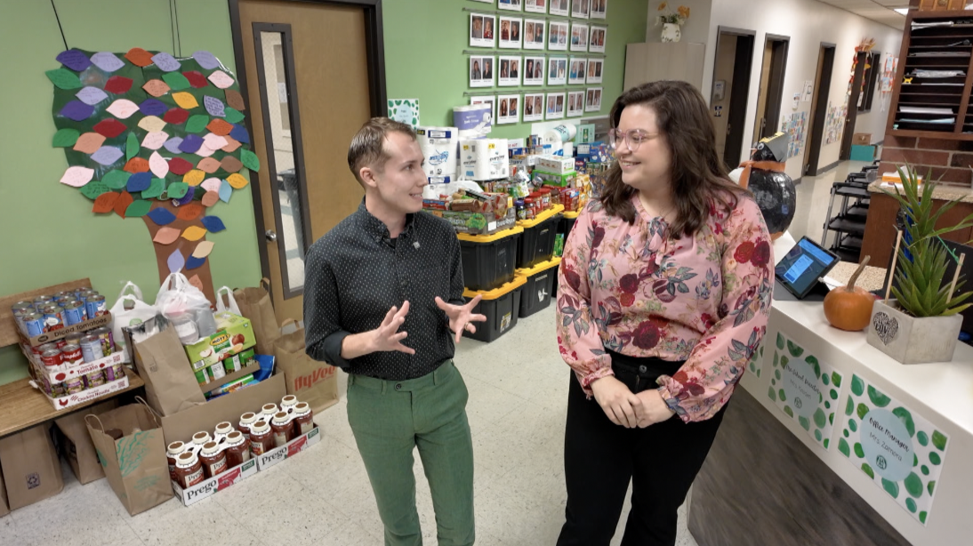 Miles Holliday and Hannah Krogsgaard