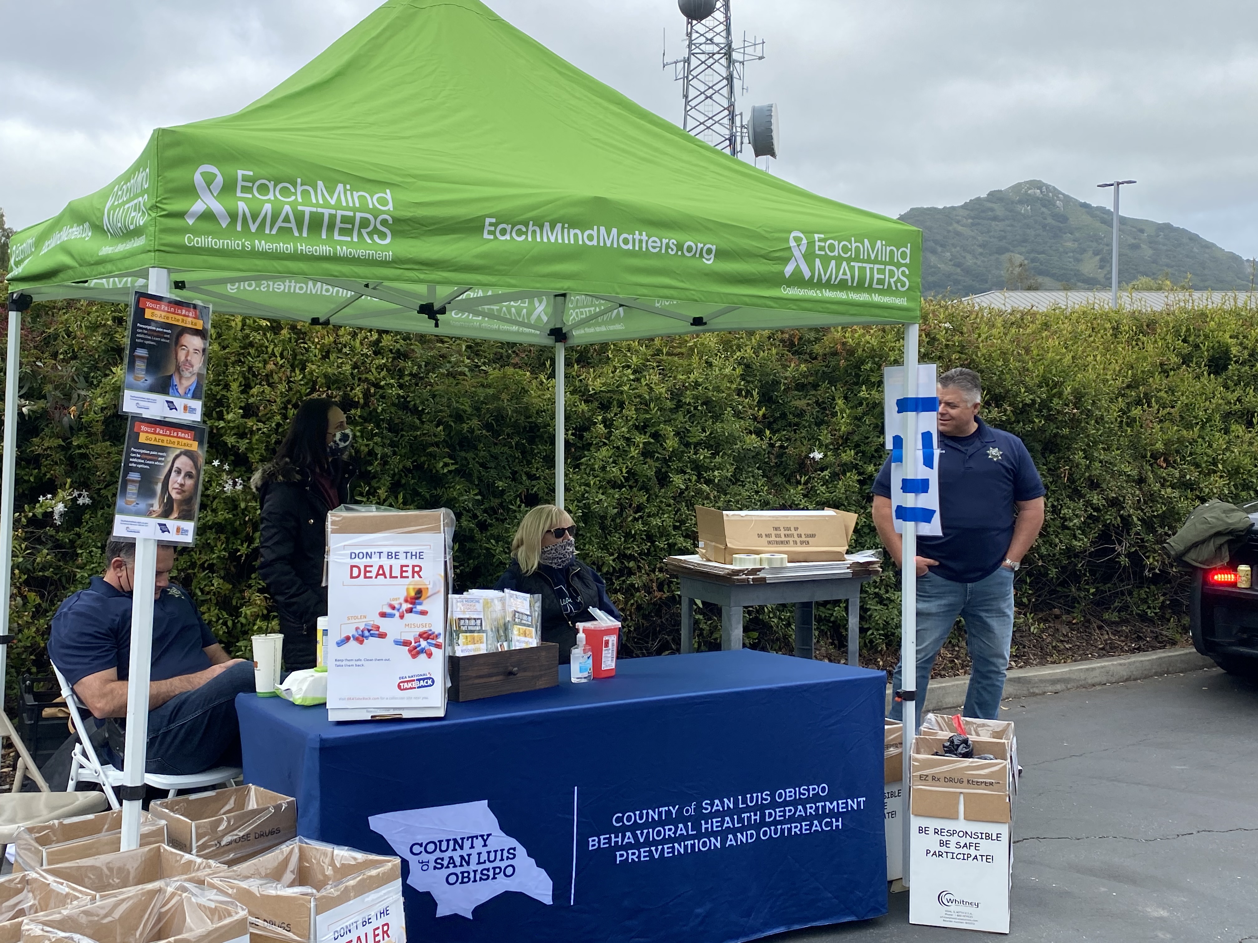 Neighbors can drop off their unused or unwanted medication, drugs for free. 