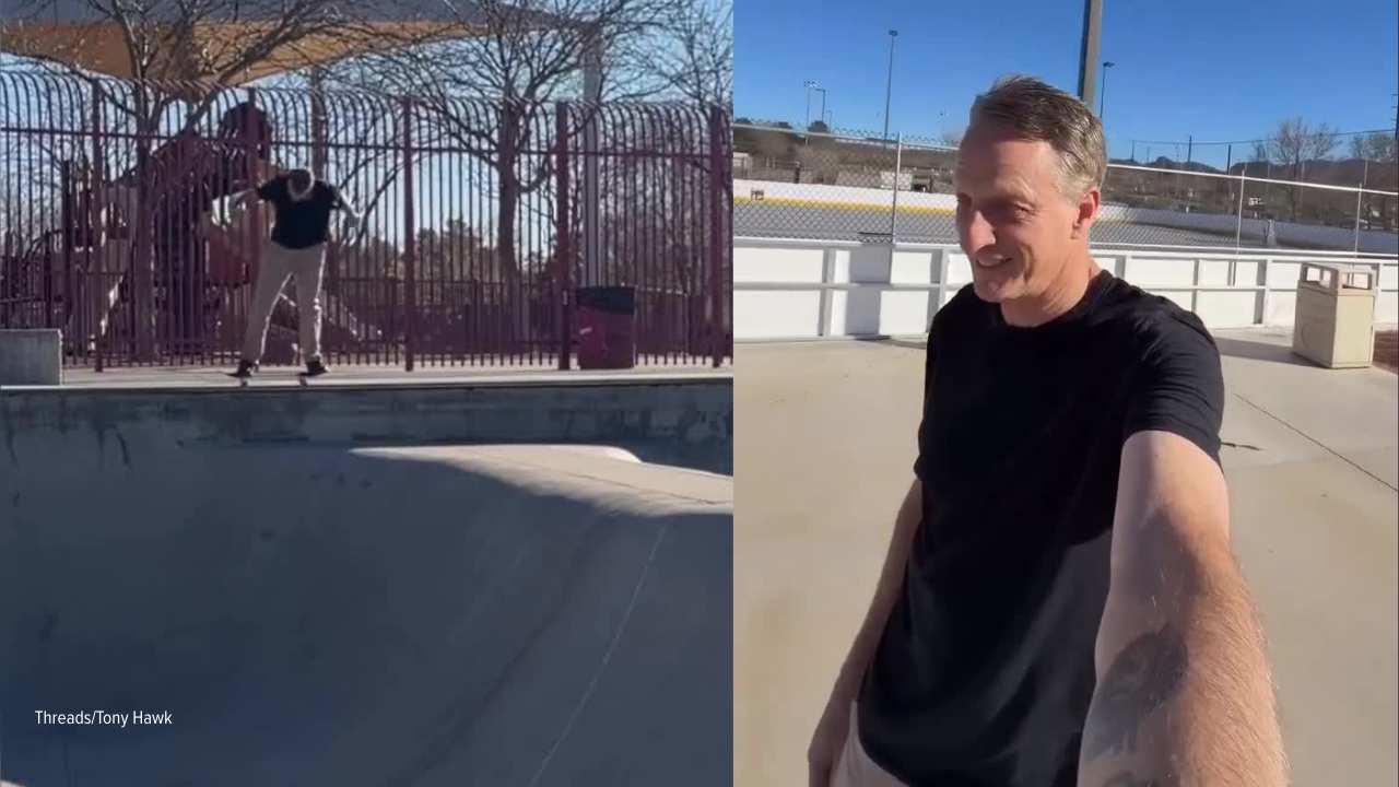 Where is Tony Hawk's skateboard? One might be at a Henderson park