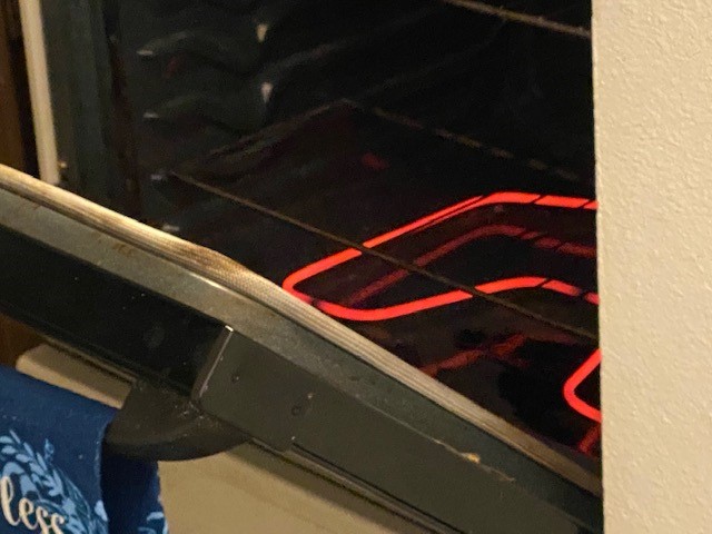 Oven on for warmth