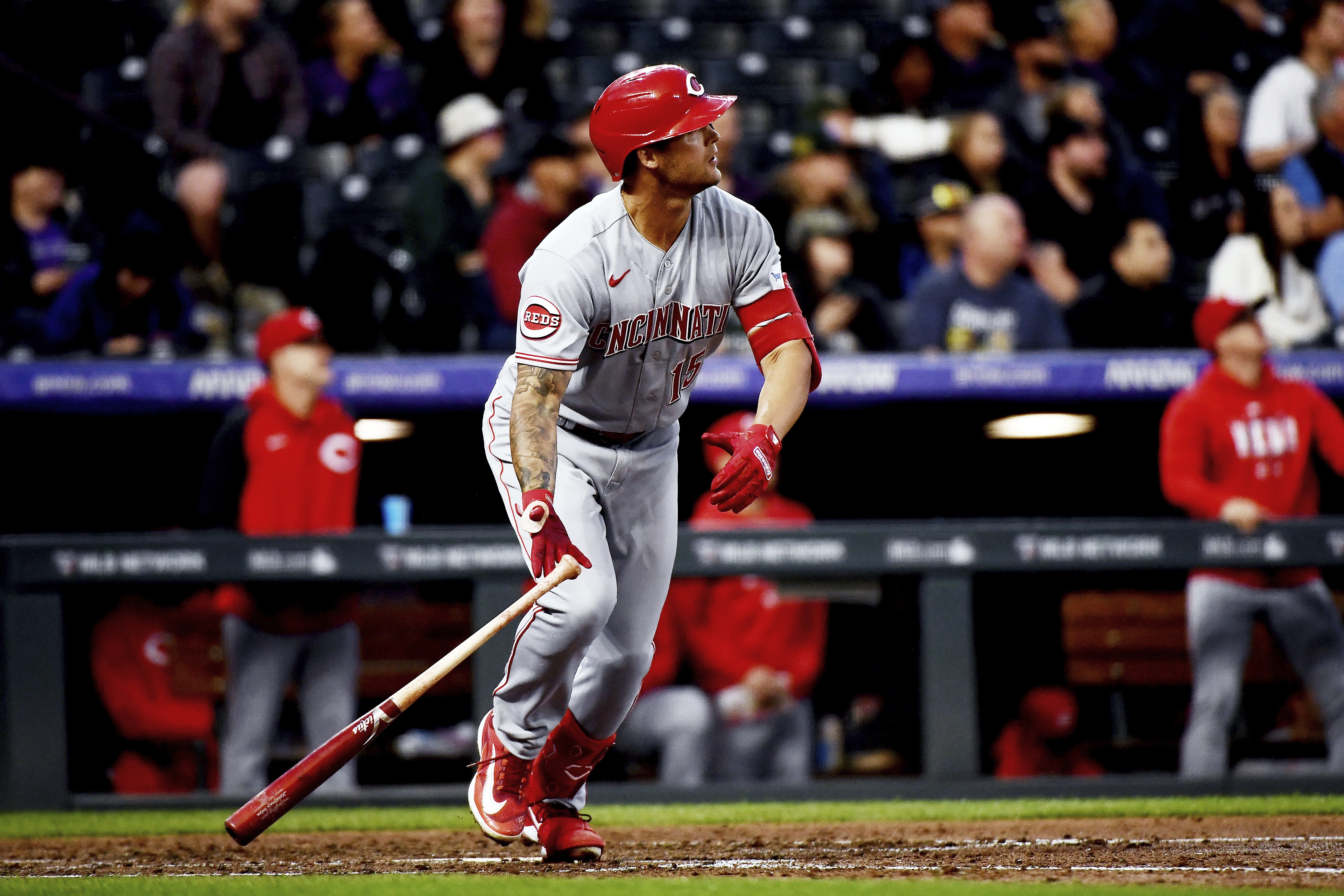 Reds Rockies Baseball