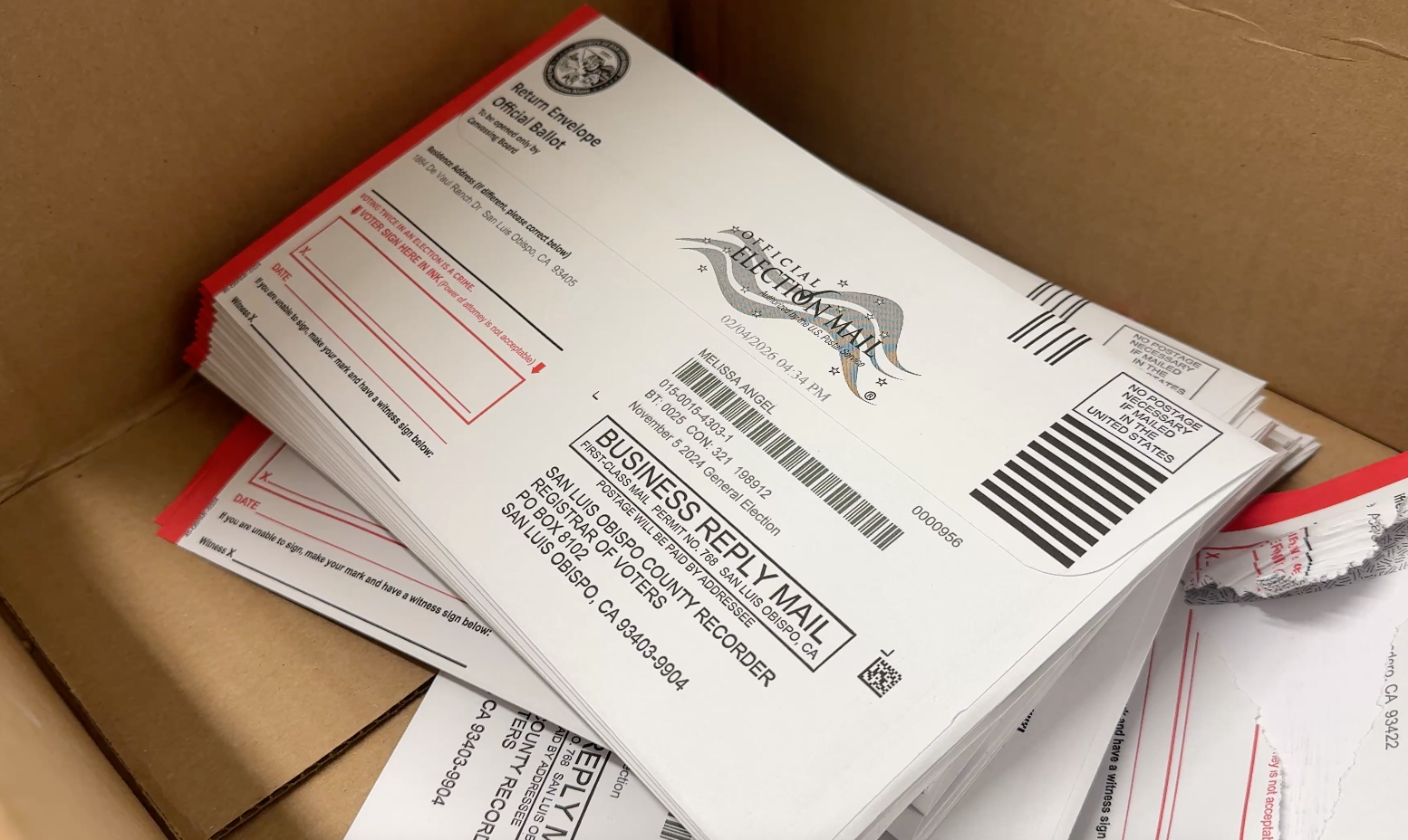 Vote-by-mail 