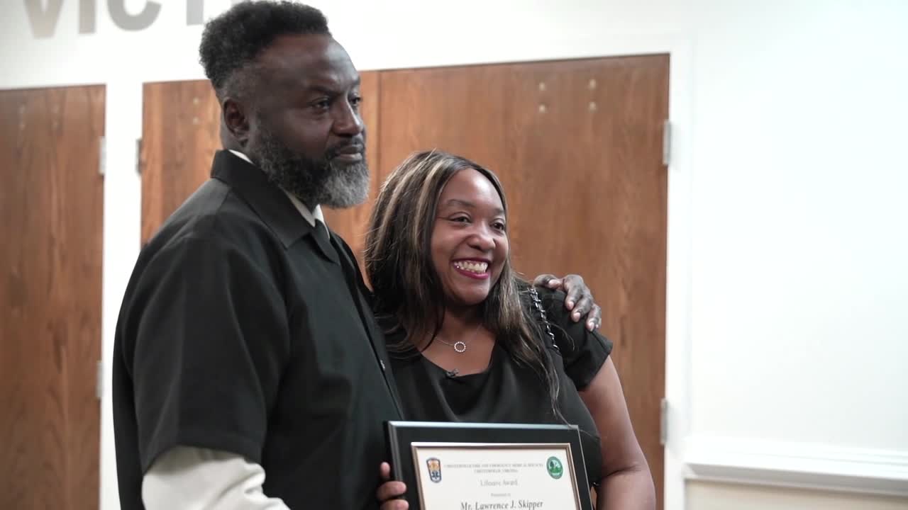 Lawrence Skipper and Tiffany Holmes