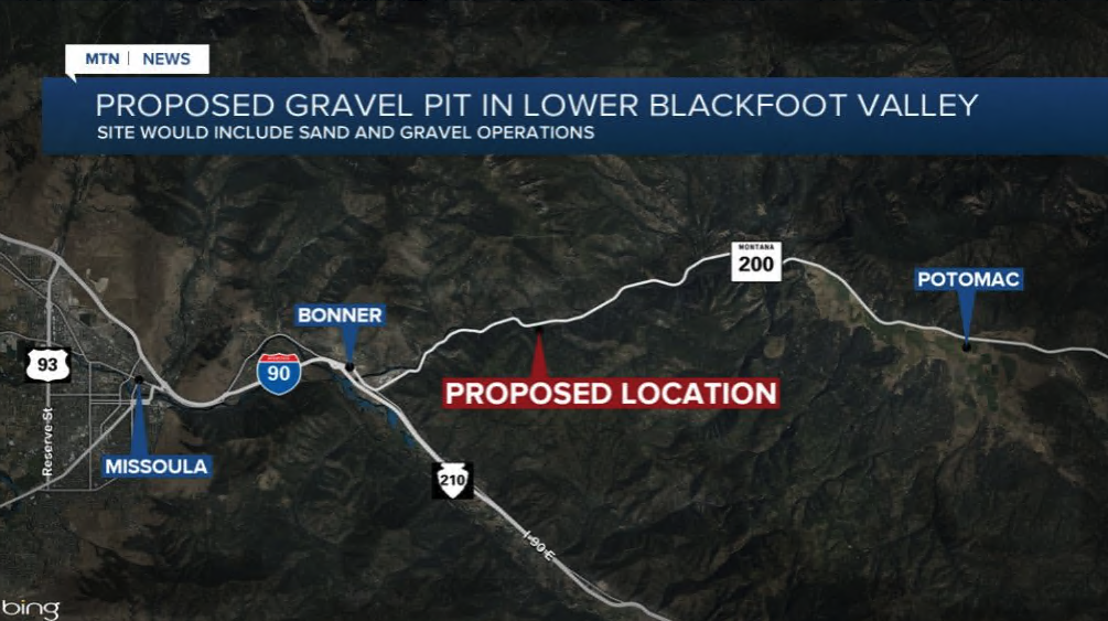 Proposed Blackfoot Valley Gravel 