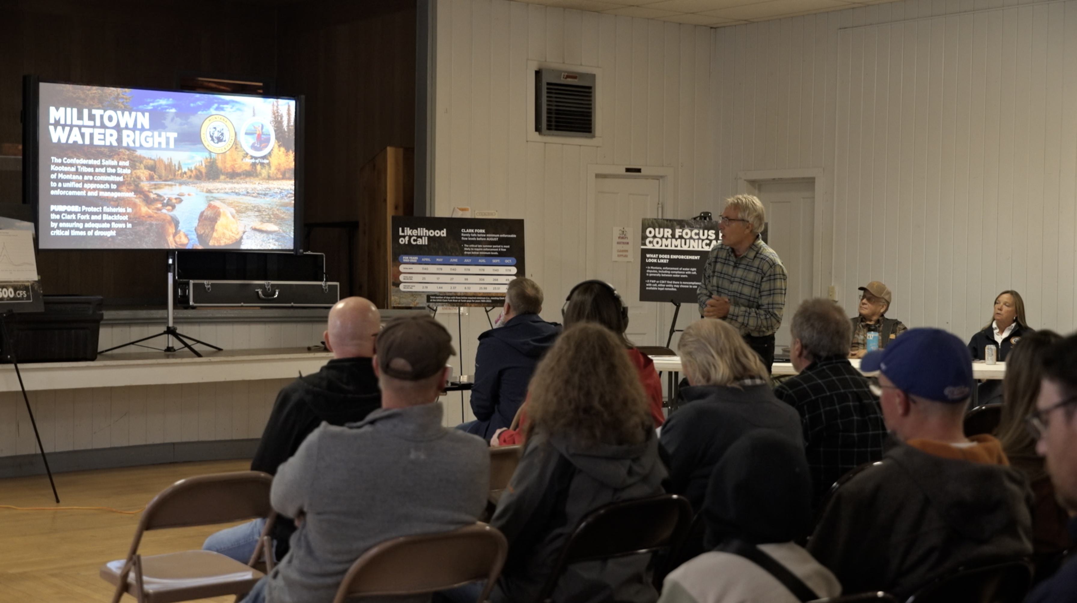 DRUMMOND MILLTOWN WATER RIGHT MEETING