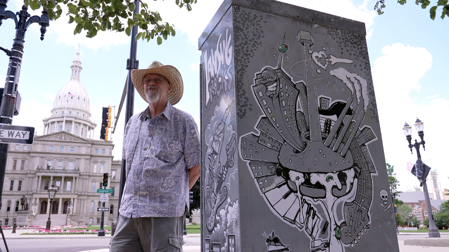 Lightbox becomes canvas for local art