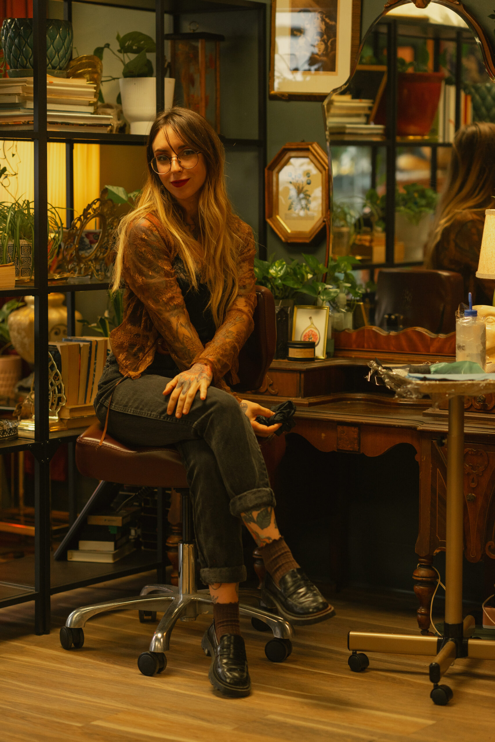 Nostalgia Tattoo owner Dana Carlson