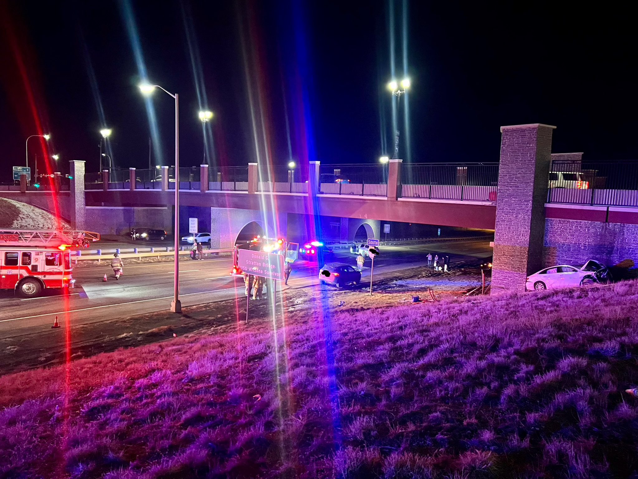 Serious accident shuts down Southbound I-25 