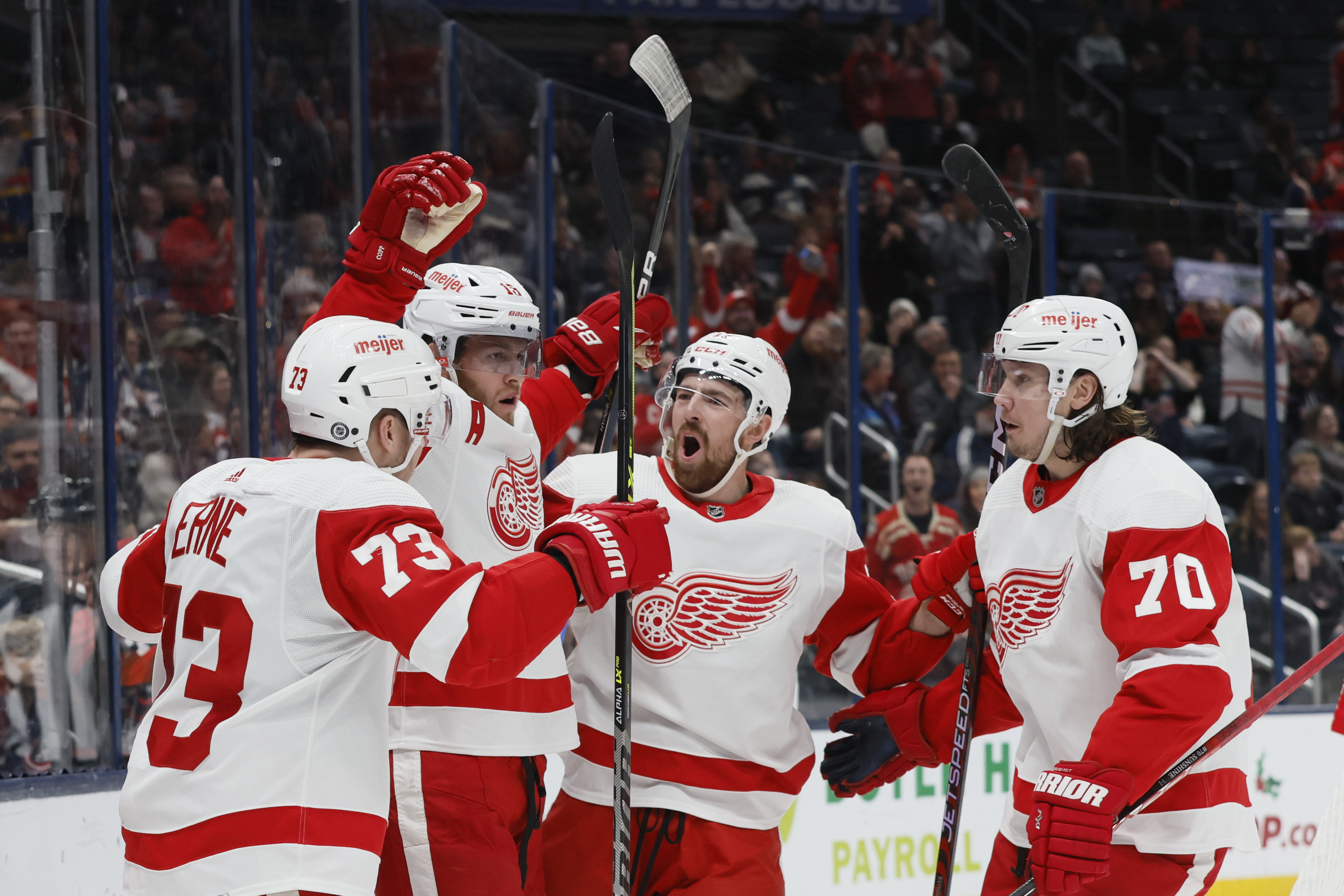 Andrew Copp Red Wings Hockey
