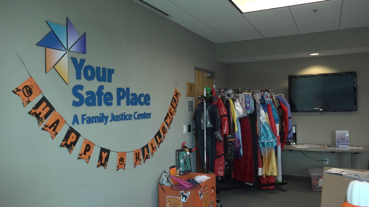 your safe place downtown halloween campaign