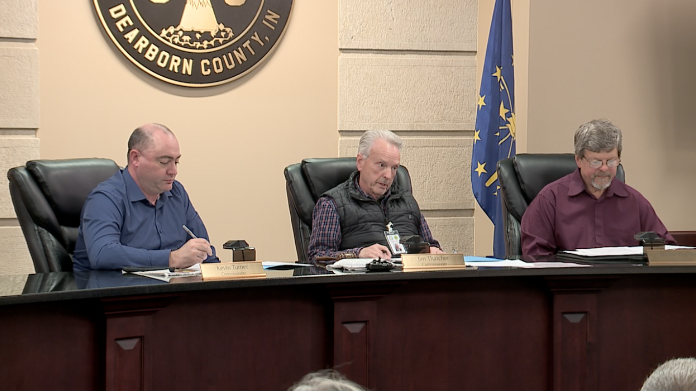 Dearborn County Commissioners pass a moratorium on solar farms, data centers at a special meeting