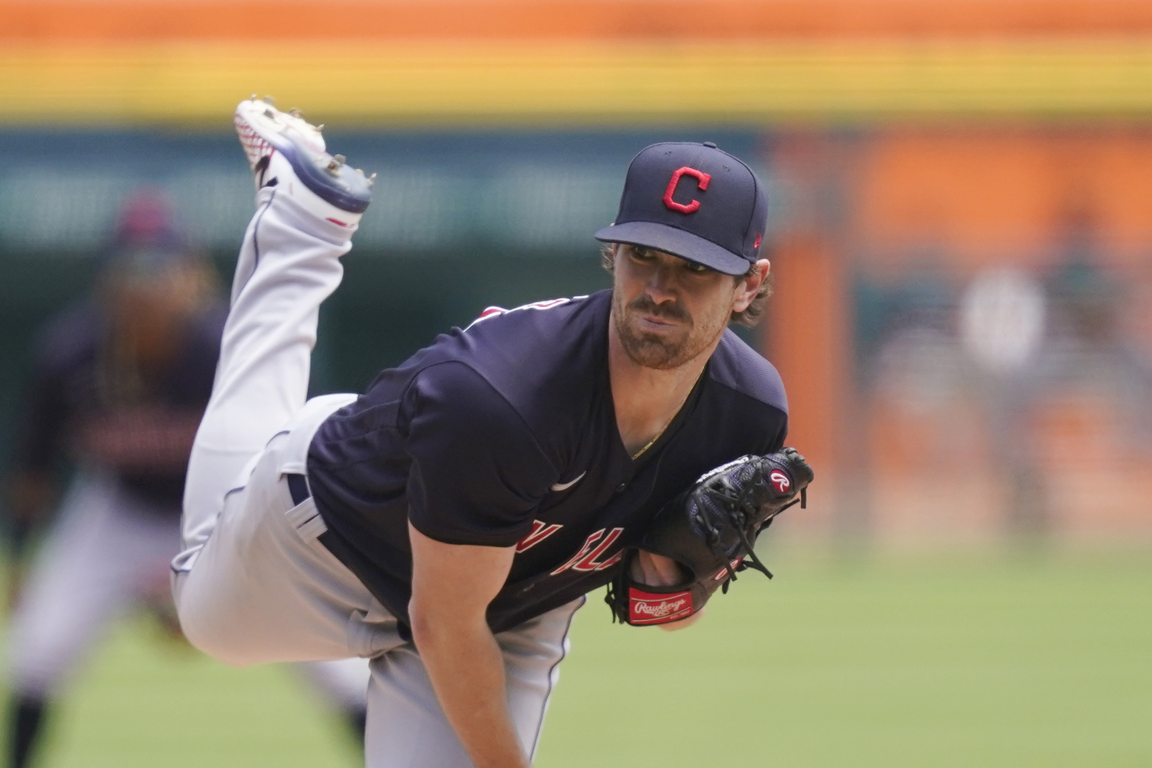 Shane Bieber Indians Tigers Baseball