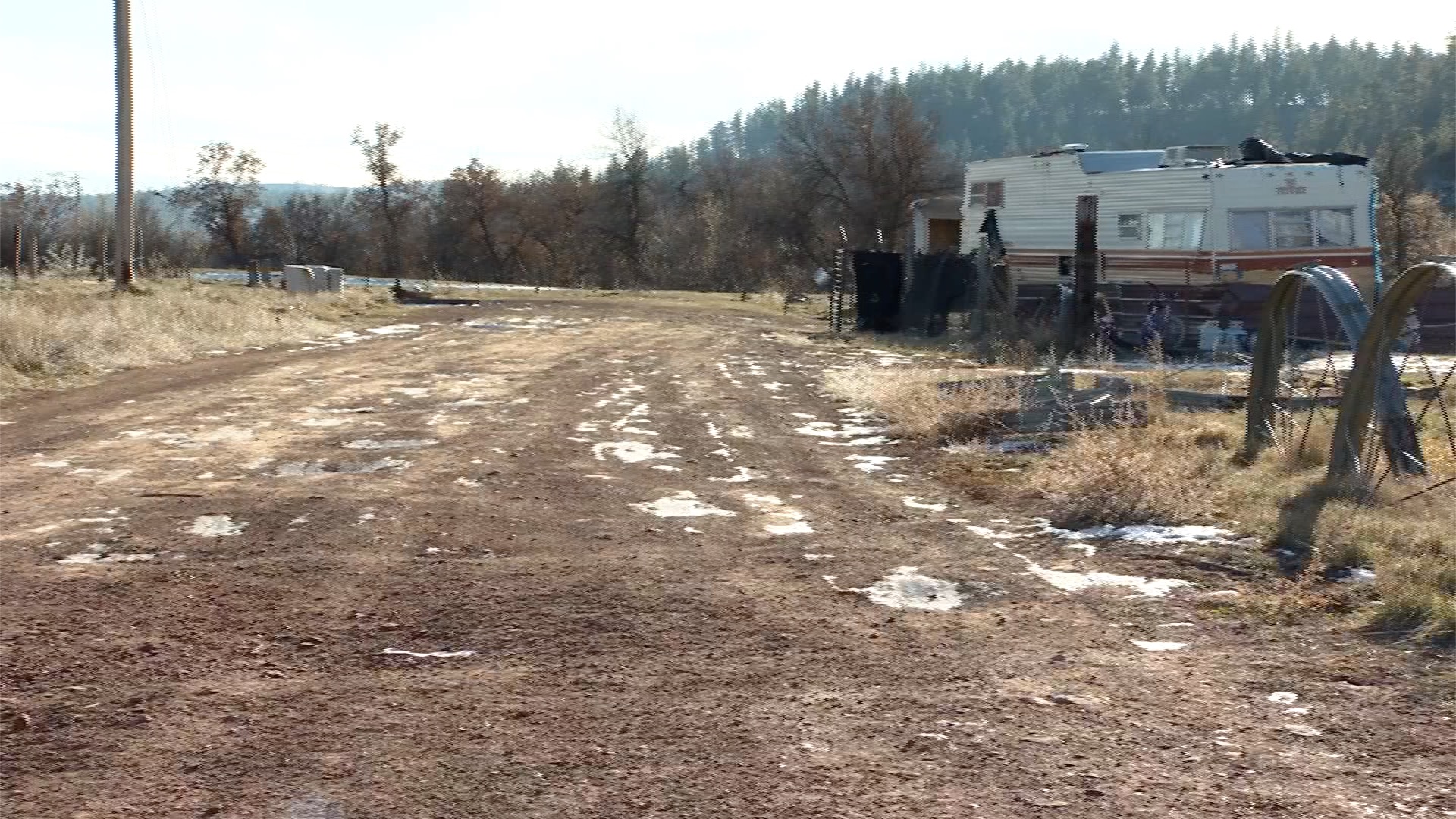 Lame Deer dirt road