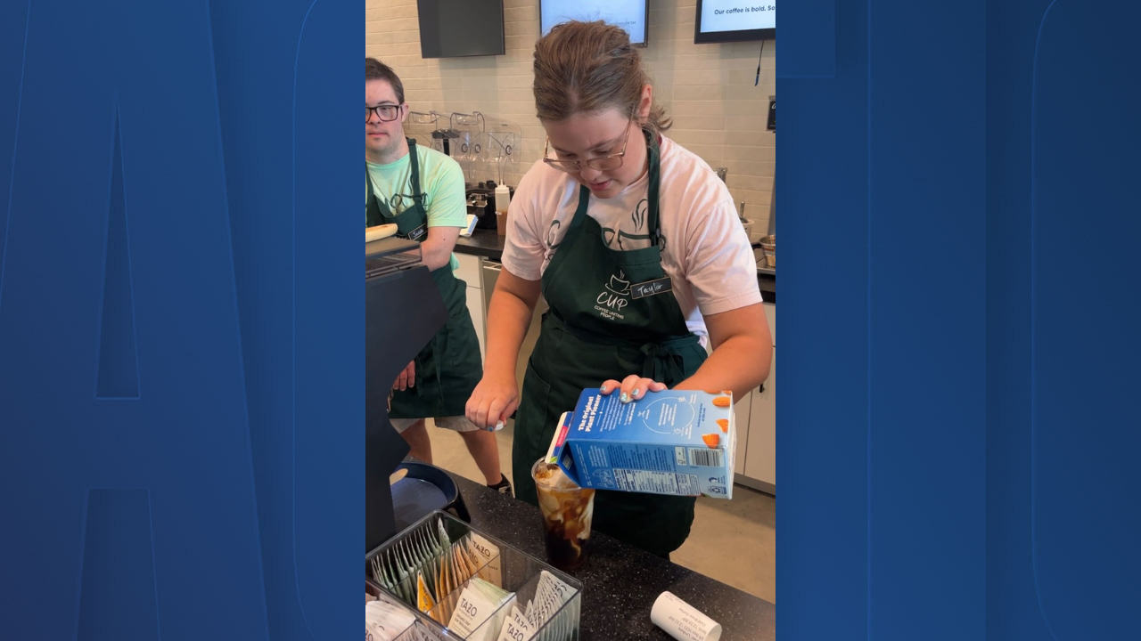 CUP Coffee Shop offers happiness and opportunity with every order