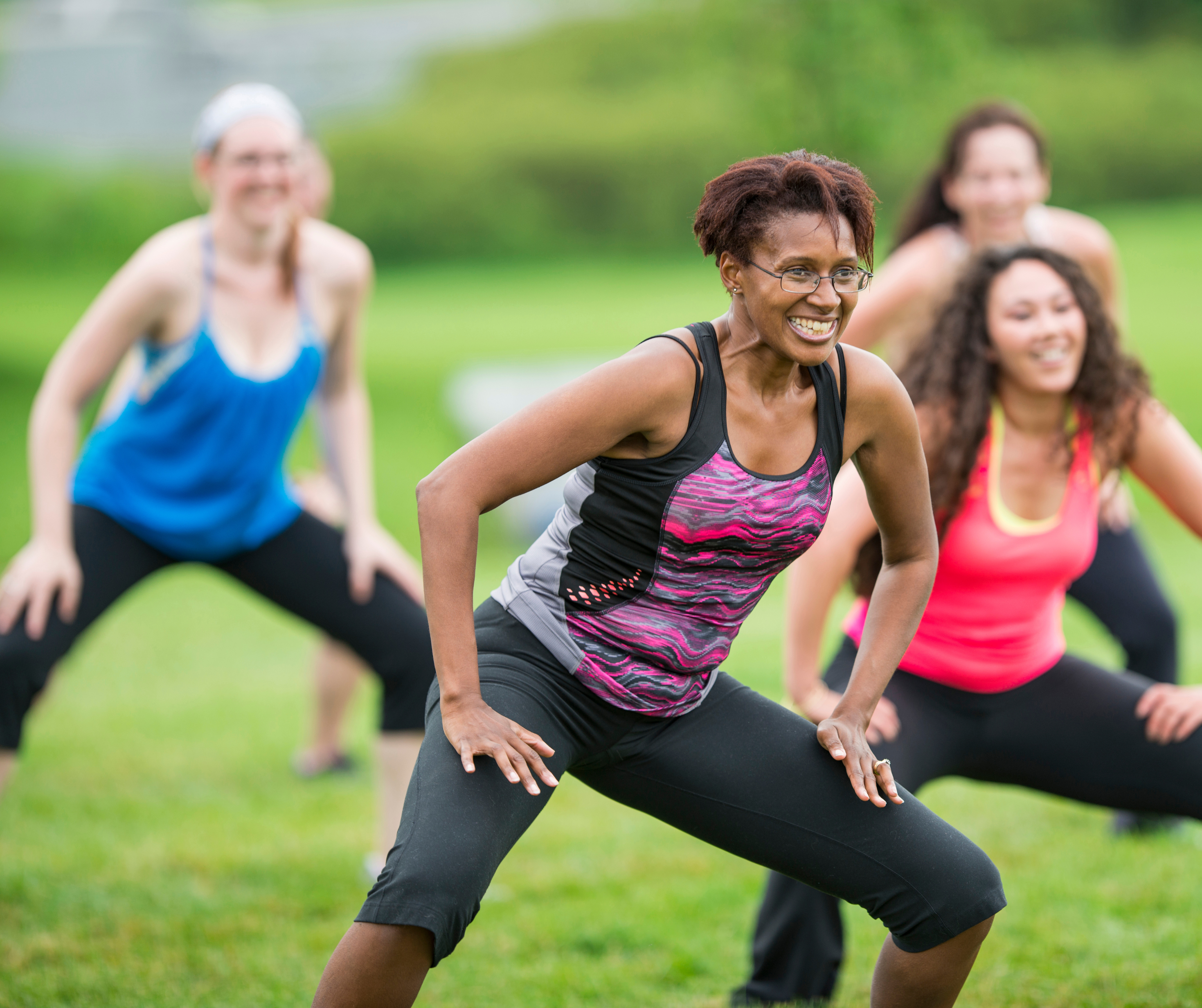 women outdoor exercise generic