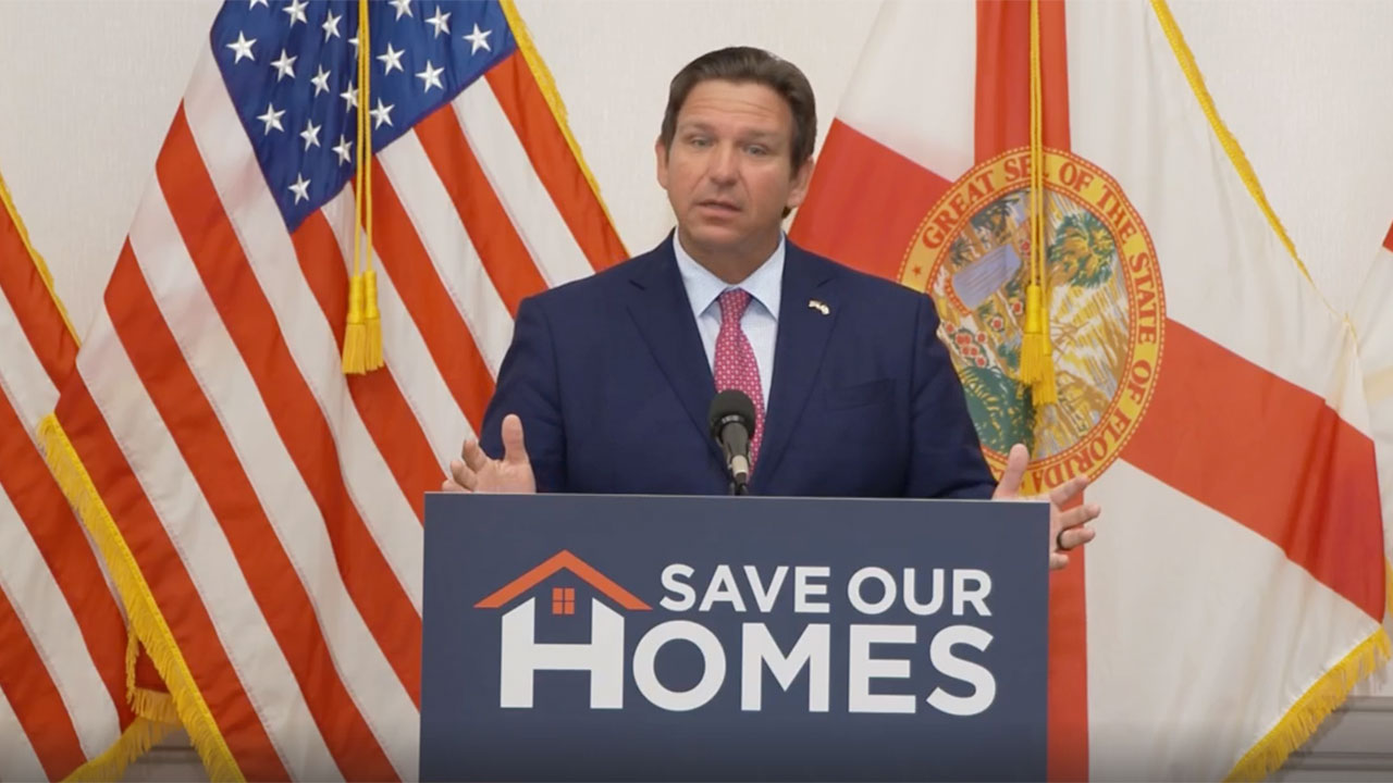 Speaking in Tampa on May 27, 2026, Gov. Ron DeSantis called Florida lawmakers back to the Capitol next week for a special session on property taxes, unveiling a proposal that would ask voters to begin phasing out property taxes on homesteaded homes.